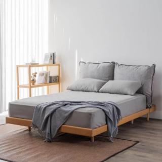 【有情門】STRAUSS 比翼怡福床組 6x6.2呎/GL22.5(製作期2~3週/實木/MIT/床框/床架/床組)
