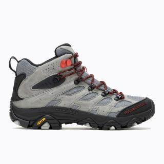 【MERRELL】Moab 3 Mid X Jeep 男 戶外鞋 登山 越野 聯名款 中筒 灰 黑(ML006133)
