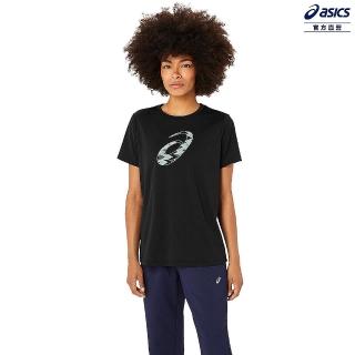 【asics 亞瑟士】短袖上衣 女款 訓練上衣(2032D018-001)