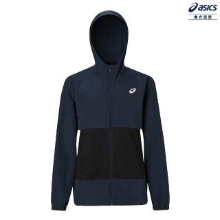 【asics 亞瑟士】平織外套 男女中性款 訓練外套(2033B828-400)