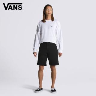 【VANS 官方旗艦】Authentic Chino 男款黑色短褲