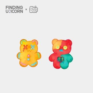【FINDING UNICORN】Shinwoo幽靈熊 溫暖熊抱系列毛絨盲盒(兩入隨機款)