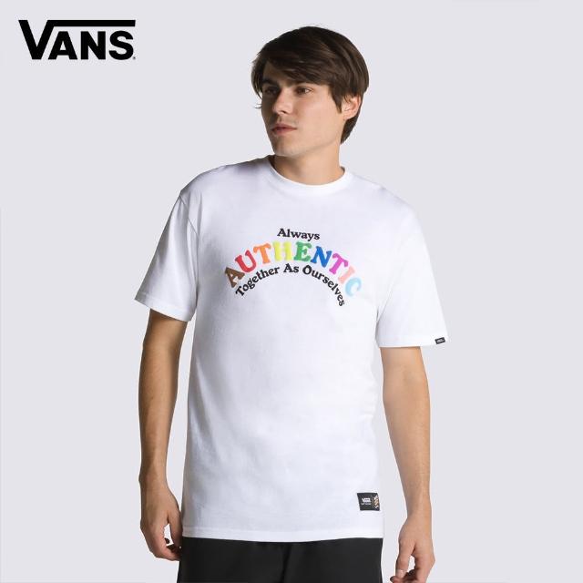 【VANS 官方旗艦】Pride 男女款白色短袖T恤
