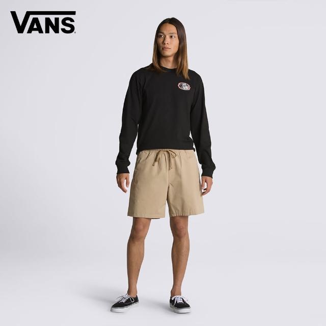 【VANS 官方旗艦】Range Relaxed Elastic 男款卡其色短褲