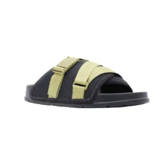 【People Footwear】加拿大休閒鞋 防水鞋 涼鞋 平底鞋 拖鞋(LENNON 藍儂 極黑/茶綠色)