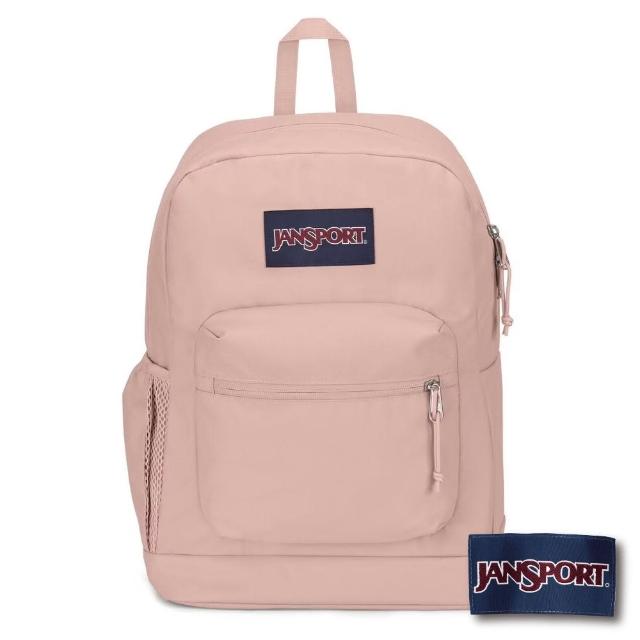 【JANSPORT】CROSS TOWN PLUS 校園系列後背包(玫瑰粉)