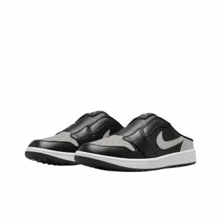 【NIKE 耐吉】Nike Jordan 1 影子灰 懶人鞋 休閒鞋 男鞋(FJ1214-003)