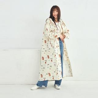 【rainstory】前扣式連身雨衣M號-野營紳士