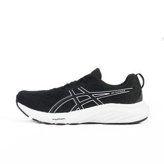 【asics 亞瑟士】Gel-contend 9 4E 男 慢跑鞋 超寬楦 彈力 支撐 緩震 黑 白(1011B882-002)