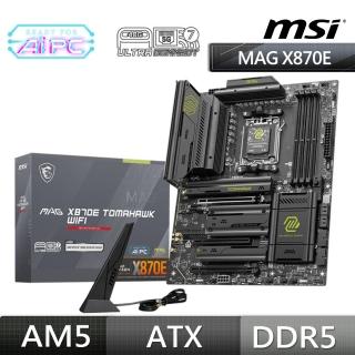 【MSI 微星】MAG X870E TOMAHAWK WIFI AMD主機板