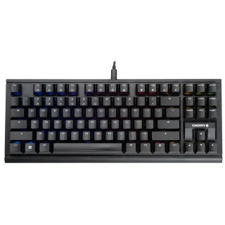 【Cherry】Cherry MX 1.1 RGB TKL MX2A 黑正刻 茶軸(87鍵 TKL 二代軸 RGB 懸浮式 機械軸 鍵盤 電競)