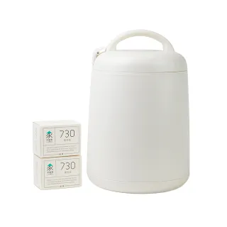 【jarou 家酪優】不插電優格機+730優格菌x2盒-共32包(DIY優格、發酵穩定、口感濃郁)