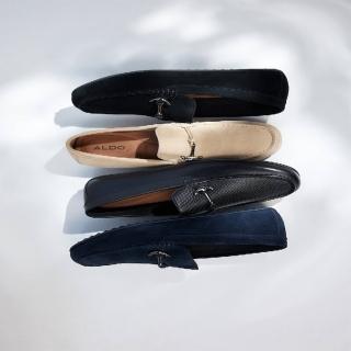 【ALDO】WILBART-經典雅痞紳士樂福鞋-男鞋(黑色)