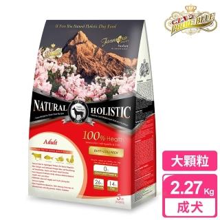 【藍帶無穀濃縮】成犬 2.27kg 大顆粒 牛肉+膠原蔬果(成犬 狗飼料 無穀飼料 寵物飼料)