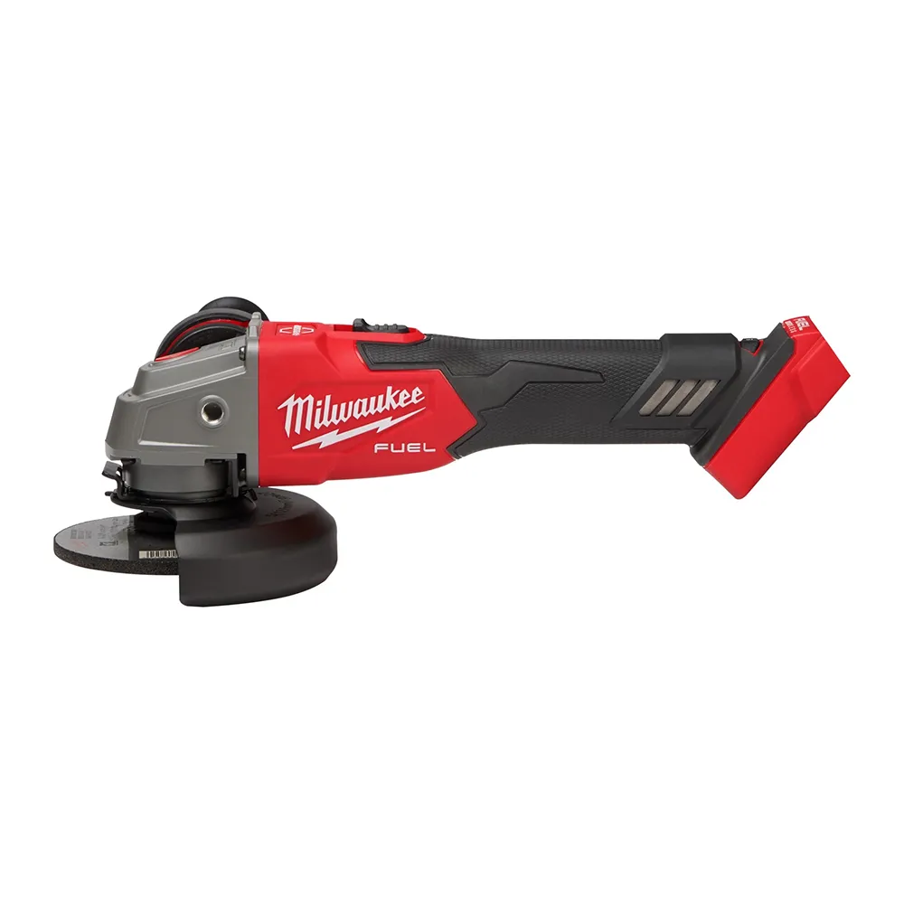【Milwaukee 美沃奇】18V鋰電無碳刷4吋調速速停砂輪機空機(M18FSAGV100XB-0)