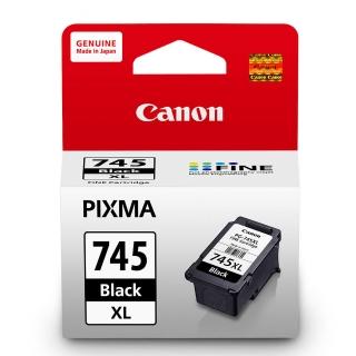 【Canon】官方直營 PG-745XL 原廠黑色高容量墨水匣(適用機型：TR4570/TS3370/MG2470/2570/2970/3070/3077)