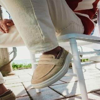 【ALDO】SEAFARER-經典麂皮休閒樂福鞋-男鞋(灰褐色)