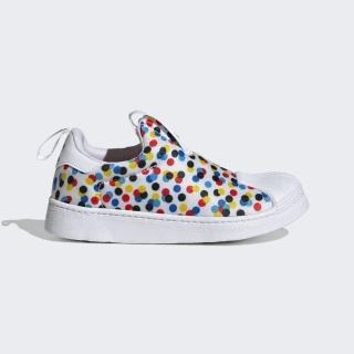 【adidas 愛迪達】Superstar 360 C 中童 休閒鞋 經典 迪士尼 套穿式 舒適 穿搭 白彩(HQ4080)