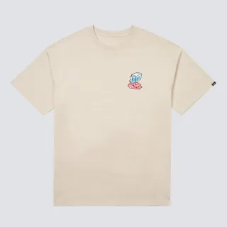【VANS 官方旗艦】Milkbox 卡其色印花短袖T恤