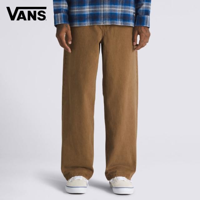 【VANS 官方旗艦】CHECK-5 BAGGY 男款深褐色牛仔長褲