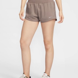 【NIKE 耐吉】中腰 短褲 休閒 運動 Dri-FIT 女 AS W NK ONE DF MR 3IN BR SHORT 棕色(DX6011233)