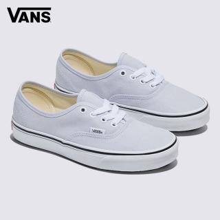 【VANS 官方旗艦】Color Theory Authentic 男女款霧藍色滑板鞋