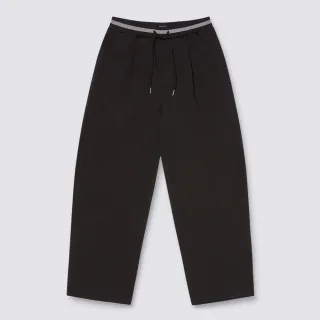 【VANS】官方旗艦 Baggy Rib 黑色運動長褲