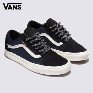 【VANS 官方旗艦】Winter Lifestyle Cordura Old Skool 男女款深藍色滑板鞋