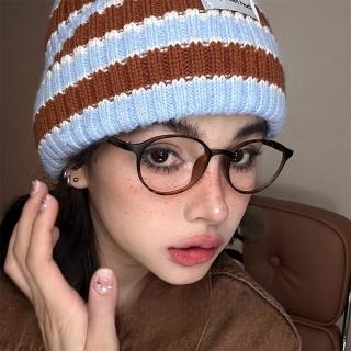 【MoonDy】母親節禮物 眼鏡 眼鏡框 女生眼鏡 平光眼鏡 眼鏡架 鏡框 無度數眼鏡 近視眼鏡 眼鏡女 圓框眼鏡