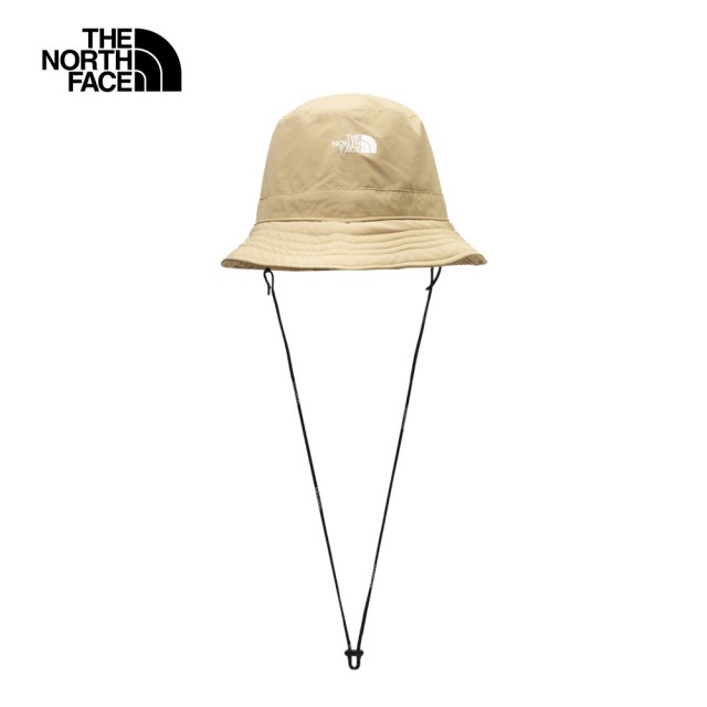 【The North Face】TNF 北臉 北面 休閒 UPF防曬漁夫帽 HORIZON BUCKET HAT - AP 男 女 卡其(NF0A8DH1LK5)