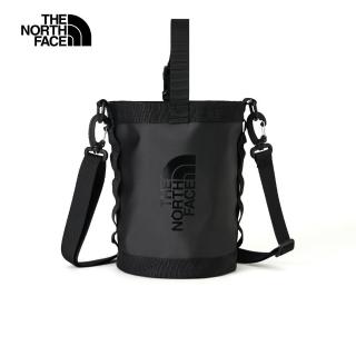 【The North Face】TNF 休閒 背提兩用單肩包 NEW MINI BASE CAMP SHOULDER BAG-AP 男 女 黑(NF0A8DJPKX7)