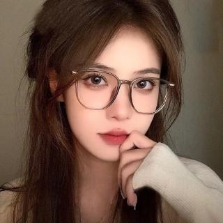 【MoonDy】母親節禮物 眼鏡 方框眼鏡 女生眼鏡 無度數眼鏡 素顏眼鏡 大框眼鏡 防藍光 近視眼鏡 小臉眼鏡 平