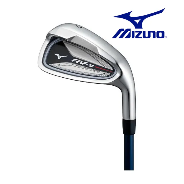 【MIZUNO 美津濃】RV9 高爾夫 #7號鐵桿 練習桿 碳纖桿身/鐵桿身(原廠7號鐵桿 初學必備)