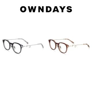【OWNDAYS】OWNDAYS 湯姆貓與傑利鼠85週年聯名限定款 威靈頓款膠框金屬光學鏡框(TJ2001B-5S)