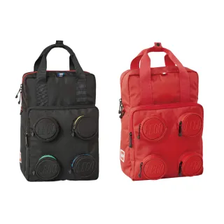 【LEGO 樂高】交換禮物 樂高積木背包(後背包 旅遊包 兒童背包)