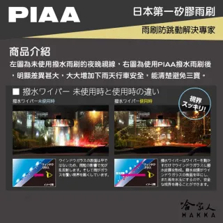 【PIAA】AUDI A3 SportBack 日本矽膠撥水雨刷(26吋 19吋 兩入 21~年後 哈家人)
