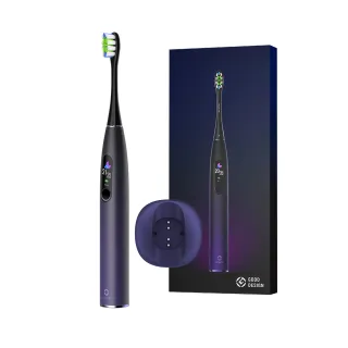 【Oclean  歐可林】X Pro專業升級版APP智慧觸控音波電動牙刷(極夜紫)
