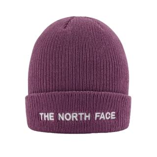 【The North Face】北臉 帽子 毛帽 運動帽 URBAN EMBROIDERED BEANIE 紫 NF0A8A3D1NI