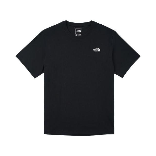 【The North Face】北臉 短袖上衣 男 女 中性 U RLX CORE SMALL LOGO TEE 黑 NF0A8DEVJK3