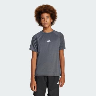 【adidas 愛迪達】短袖上衣 童裝 大童 男童 J GT PZ TEE 灰 JJ5050