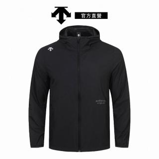 【DESCENTE】迪桑特 防風外套 風衣材質 外套 女士 運動外套(黑色)