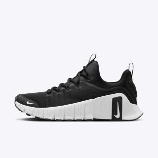 【NIKE 耐吉】Free Metcon 6 男 訓練鞋 運動鞋 穩定 健身 重訓 黑 白(FJ7127-001)