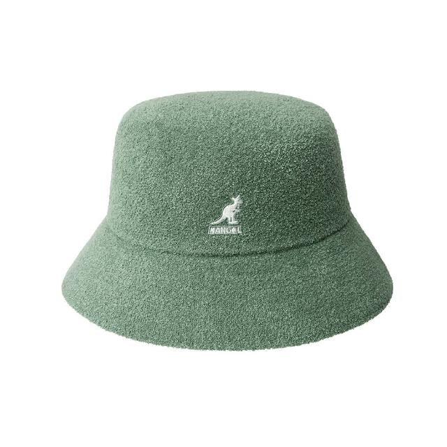 【KANGOL】BERMUDA BUCKET 漁夫帽(灰綠色)