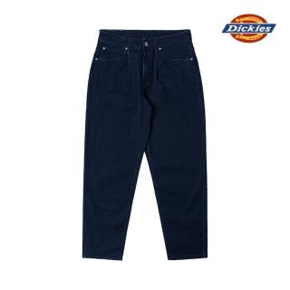 【Dickies】男款水洗藍多口袋燈籠褲型設計舒適休閒長褲｜DK0A87GXF13