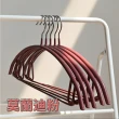 【KARY】100入質感加厚防滑無痕毛衣衣架(浸膠衣架)