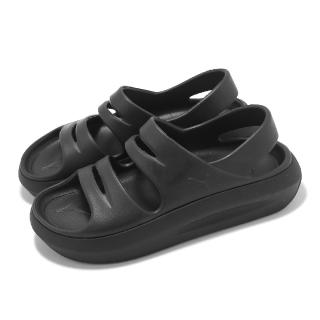 【PUMA】涼鞋 Flatter Sandal 女鞋 黑 緩衝 厚底 一體式 涼拖鞋(400337-01)