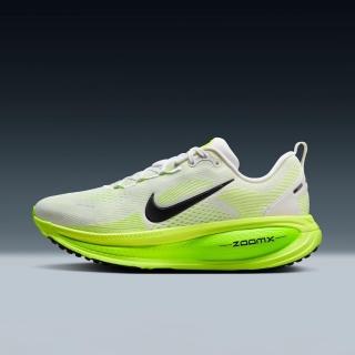 【NIKE 耐吉】Wmns Vomero 18 女 慢跑鞋 運動鞋 路跑 厚底 緩震 白 螢光綠(HM6804-102)