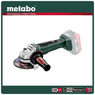 【metabo 美達寶】18V鋰電無刷5”砂輪機-快拆空機(WB 18 LTX BL 125 Quick)