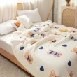 【寢聚 Sleep Club】韓系針織棉涼涼被 四季被 棉被 涼被 多色任選(雙人被 150x200cm) 涼被/冷氣毯