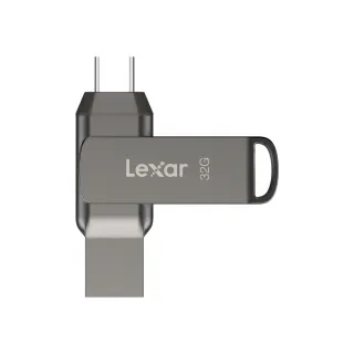 【Lexar 雷克沙】D400 32GB USB 3.1 Type-C 雙頭隨身碟